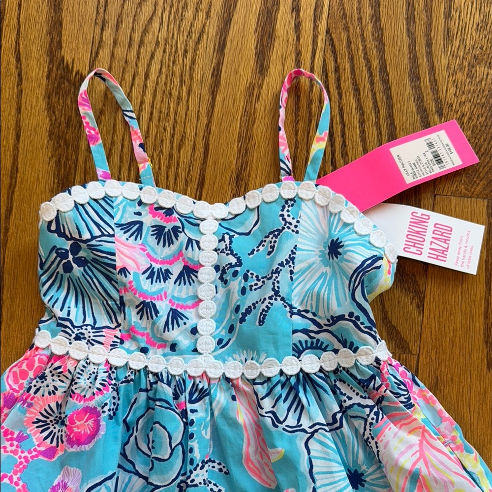 Lilly Pulitzer Kids Floral Dress - Picture 3 of 5